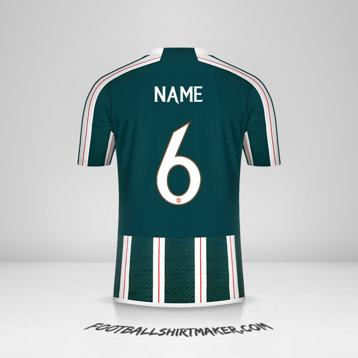 Jersey Manchester United Cup 2023/2024 Away -  name - 6