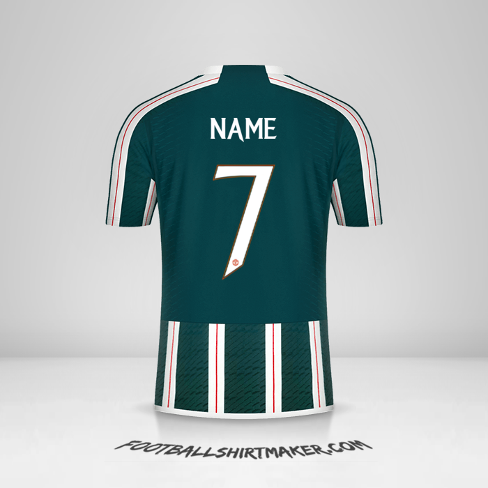Jersey Manchester United Cup 2023/2024 Away -  name - 7
