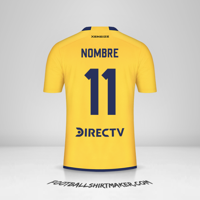 Camiseta Boca Juniors 2023/2024 Visita -  nombre - 11