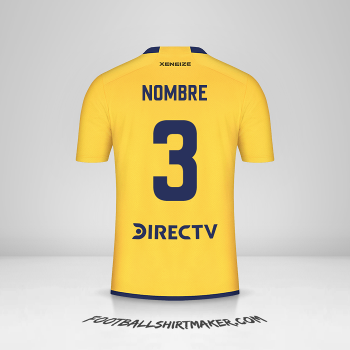 Jersey Boca Juniors 2023/2024 Visita -  nombre - 3