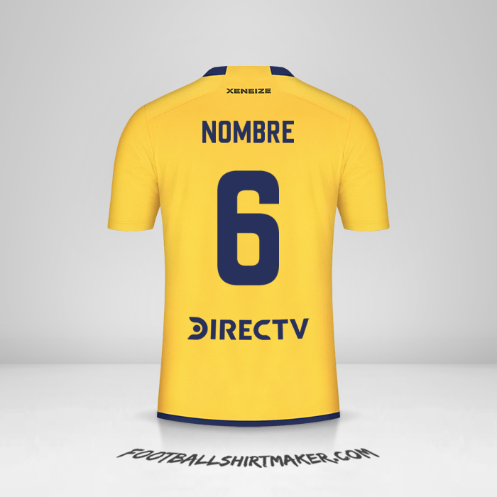 Camiseta Boca Juniors 2023/2024 Visita -  nombre - 6