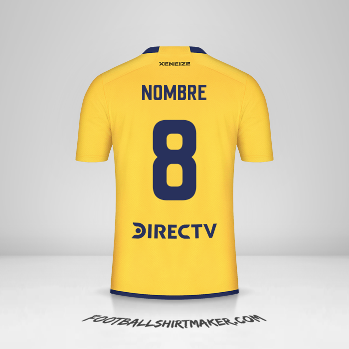 Camiseta Boca Juniors 2023/2024 Visita -  nombre - 8