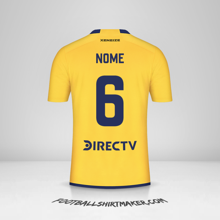 Maglia Boca Juniors 2023/2024 Seconda -  nome - 6