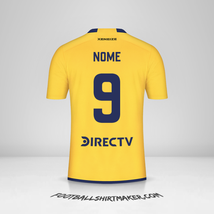 Camisa Boca Juniors 2023/2024 Alternativa -  nome - 9