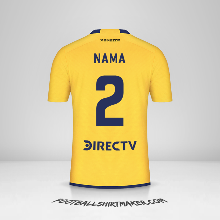 Jersey Boca Juniors 2023/2024 Alternatif -  nama - 2