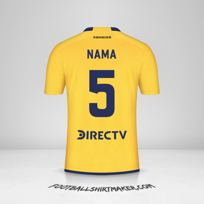 Jersey Boca Juniors 2023/2024 Alternatif -  nama - 5