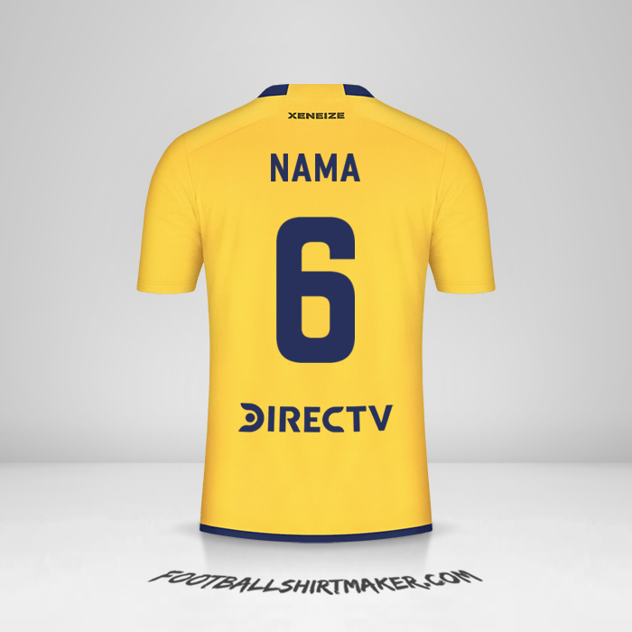 Jersey Boca Juniors 2023/2024 Alternatif -  nama - 6