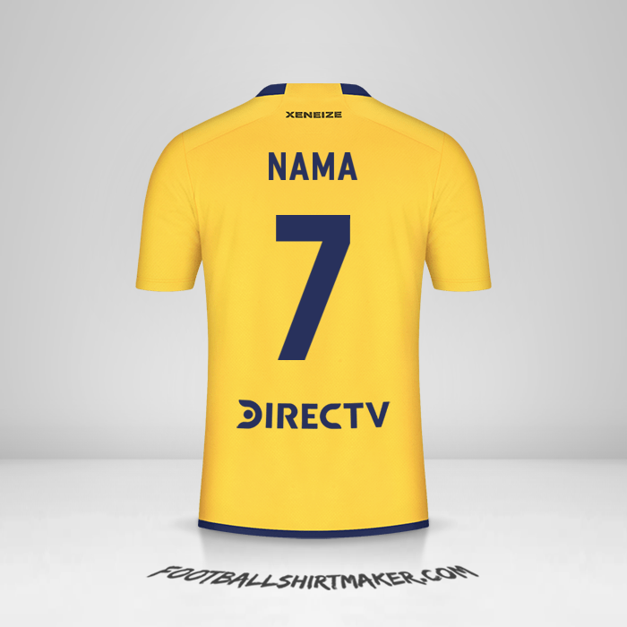 Jersey Boca Juniors 2023/2024 Alternatif -  nama - 7
