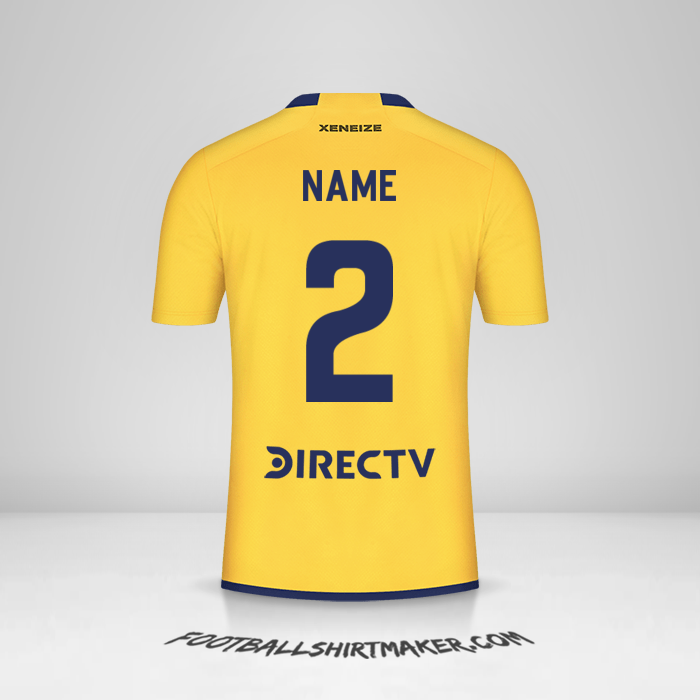 Trikot Boca Juniors 2023/2024 Auswärts -  name - 2