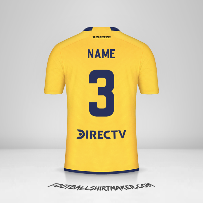 Trikot Boca Juniors 2023/2024 Auswärts -  name - 3