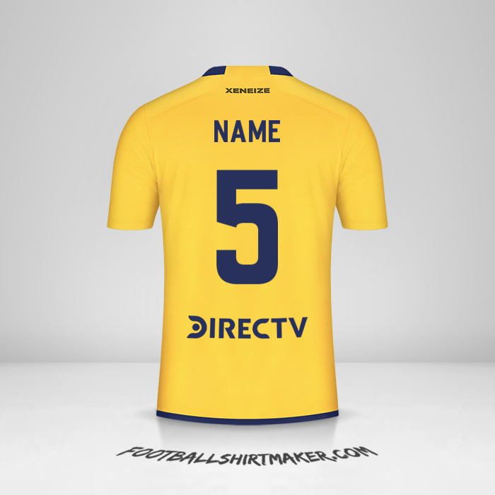 Jersey Boca Juniors 2023/2024 Away -  name - 5