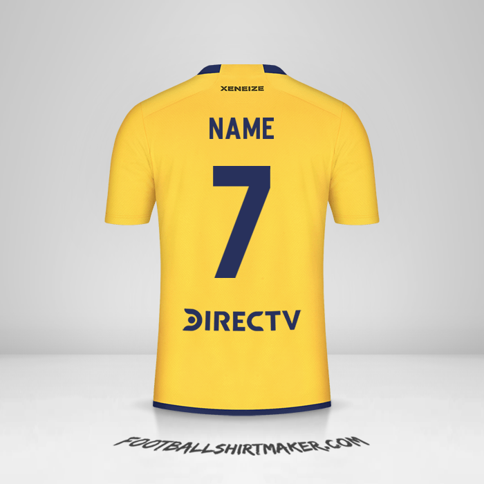 Trikot Boca Juniors 2023/2024 Auswärts -  name - 7