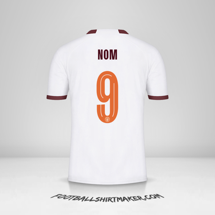 Maillot Manchester City Cup 2023/2024 Extérieur -  nom - 9