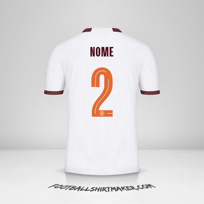 Camisola Manchester City Cup 2023/2024 Alternativa -  nome - 2