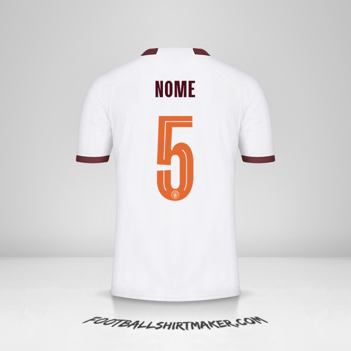 Maglia Manchester City Cup 2023/2024 Seconda -  nome - 5