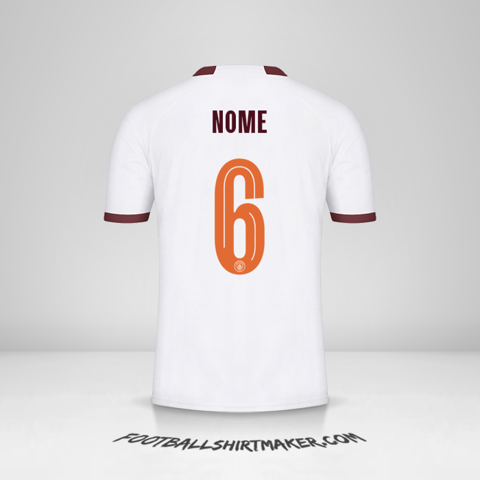 Maglia Manchester City Cup 2023/2024 Seconda -  nome - 6