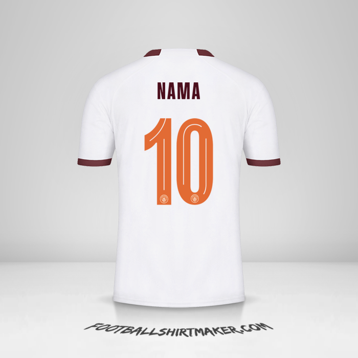 Jersey Manchester City Cup 2023/2024 Alternatif -  nama - 10