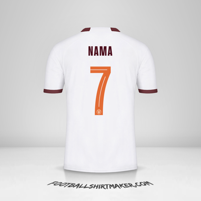 Jersey Manchester City Cup 2023/2024 Alternatif -  nama - 7