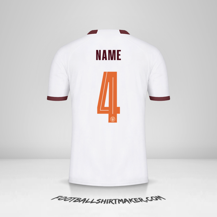 Trikot Manchester City Cup 2023/2024 Auswärts -  name - 4