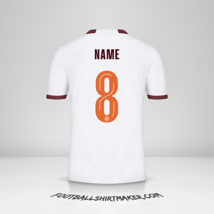 Trikot Manchester City Cup 2023/2024 Auswärts -  name - 8