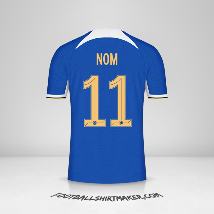 Maillot Chelsea Cup 2023/2024 -  nom - 11