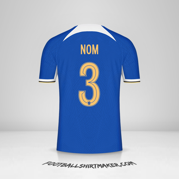 Maillot Chelsea Cup 2023/2024 -  nom - 3
