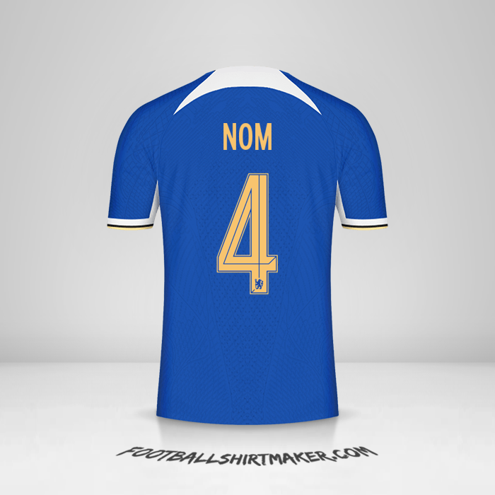 Maillot Chelsea Cup 2023/2024 -  nom - 4