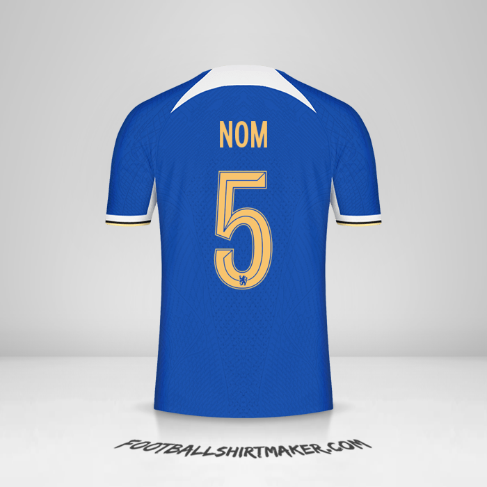 Maillot Chelsea Cup 2023/2024 -  nom - 5