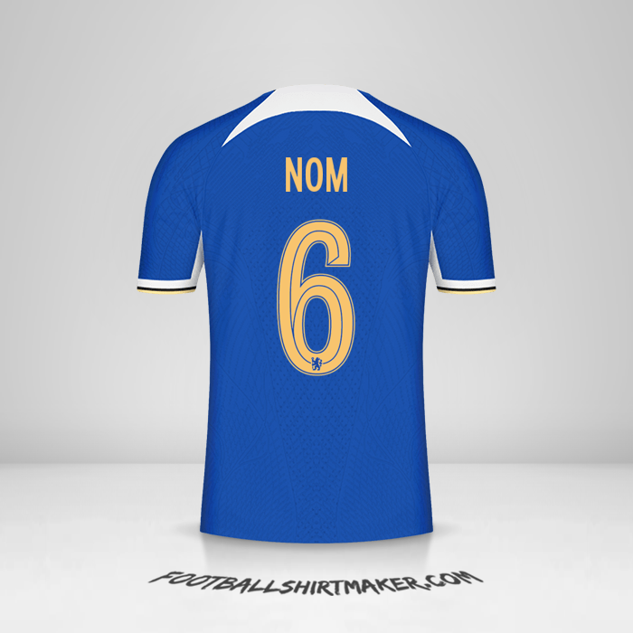 Maillot Chelsea Cup 2023/2024 -  nom - 6