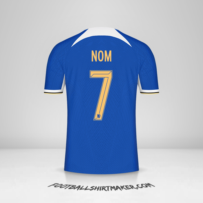 Maillot Chelsea Cup 2023/2024 -  nom - 7