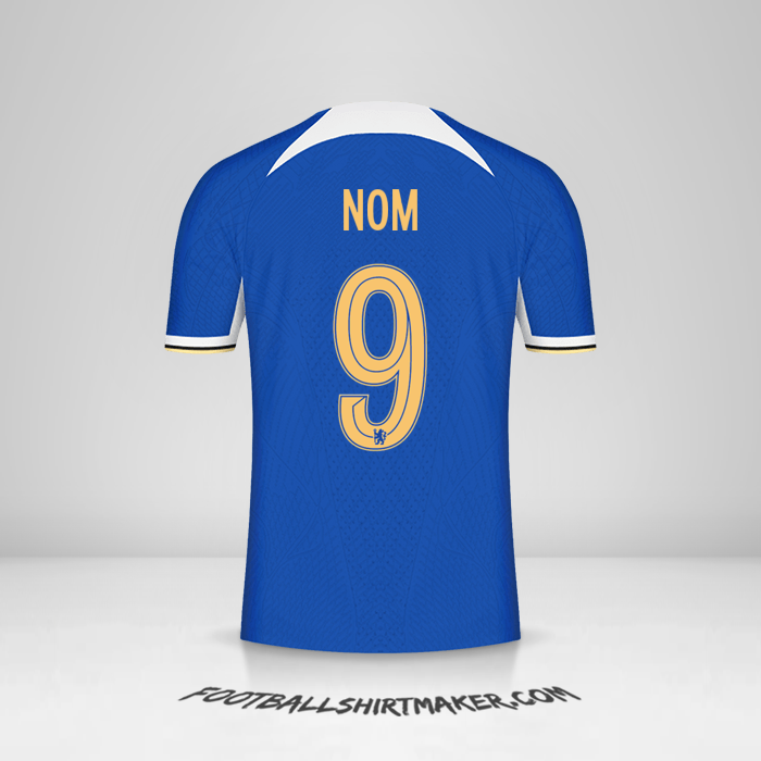 Maillot Chelsea Cup 2023/2024 -  nom - 9