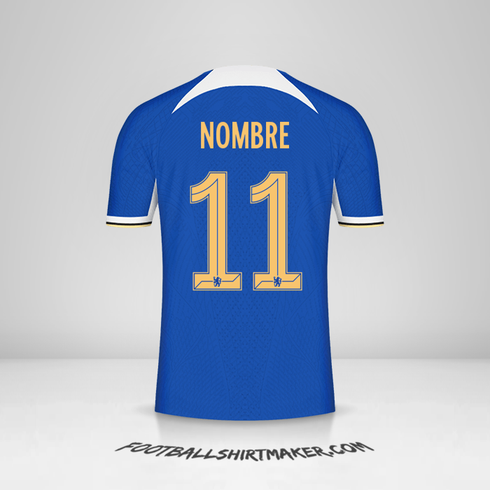 Camiseta Chelsea Cup 2023/2024 -  nombre - 11