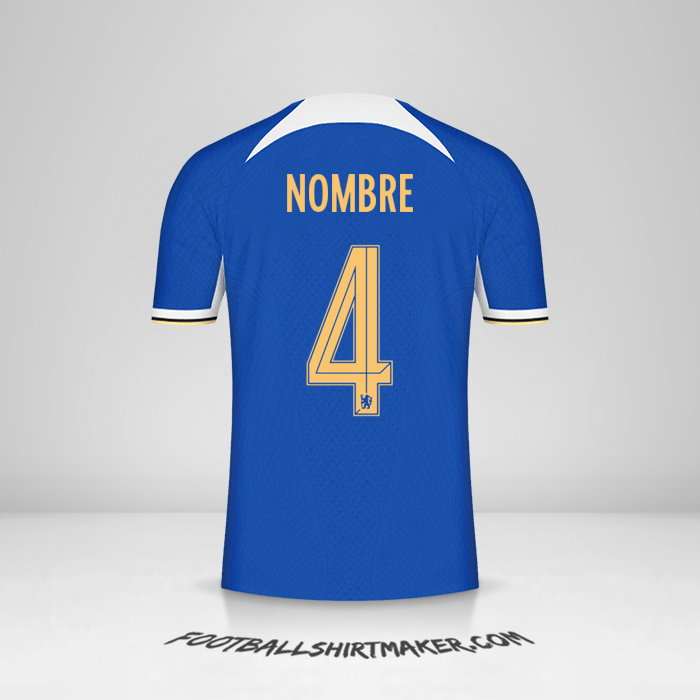 Jersey Chelsea Cup 2023/2024 -  nombre - 4