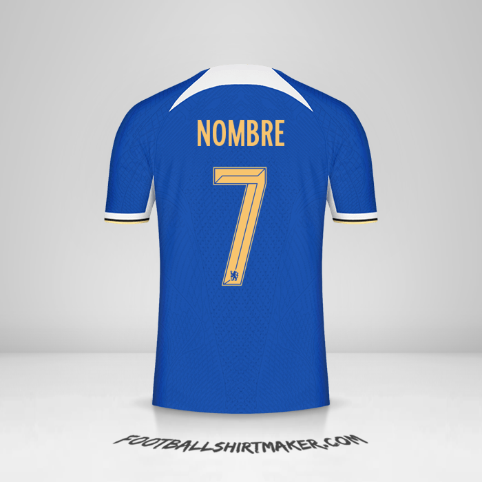 Camiseta Chelsea Cup 2023/2024 -  nombre - 7