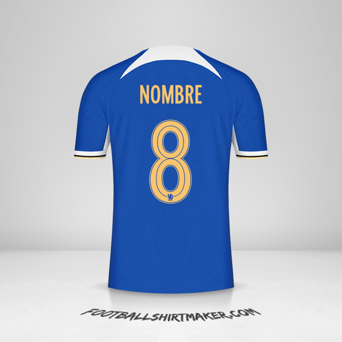 Jersey Chelsea Cup 2023/2024 -  nombre - 8