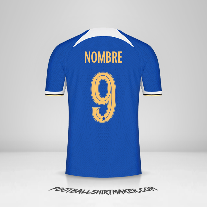 Jersey Chelsea Cup 2023/2024 -  nombre - 9