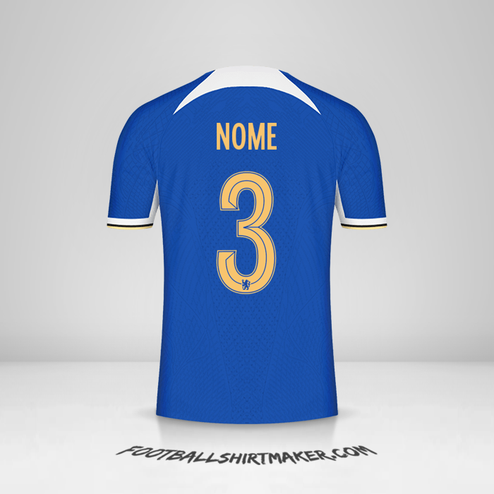 Camisola Chelsea Cup 2023/2024 -  nome - 3