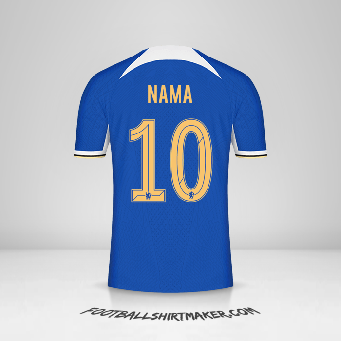 Jersey Chelsea Cup 2023/2024 -  nama - 10