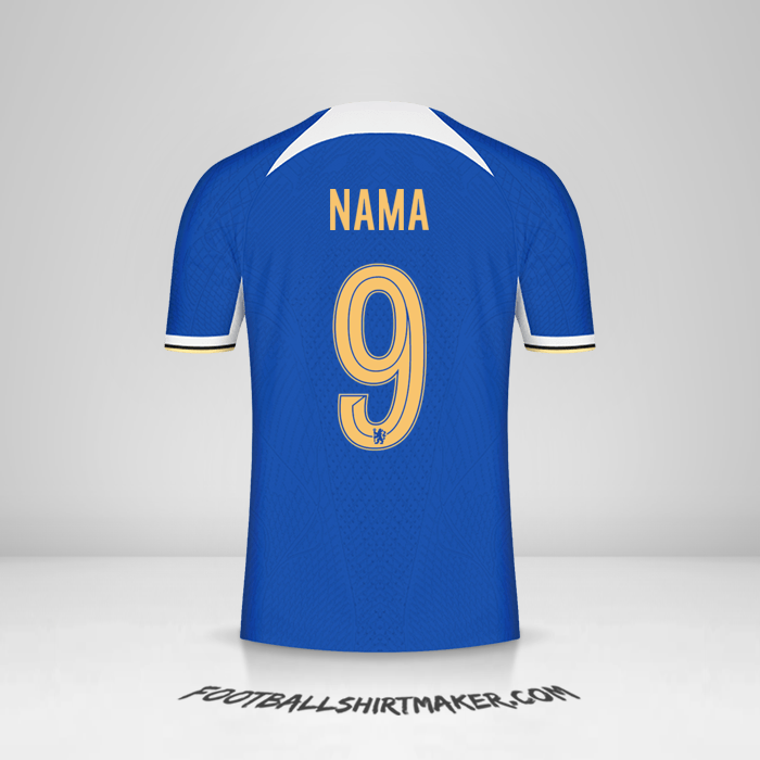Jersey Chelsea Cup 2023/2024 -  nama - 9