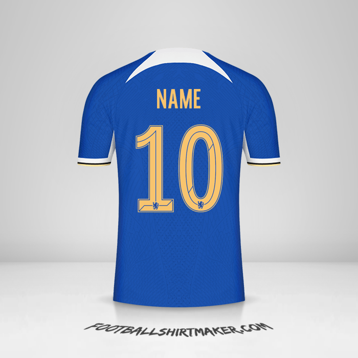 Jersey Chelsea Cup 2023/2024 -  name - 10