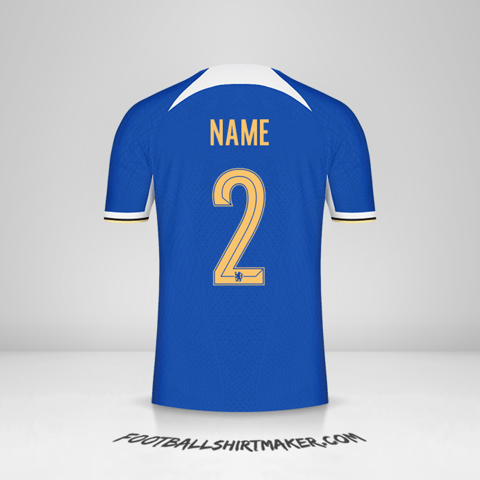 Trikot Chelsea Cup 2023/2024 -  name - 2
