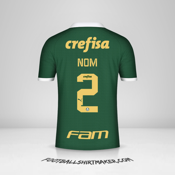 Maillot Palmeiras 2024 -  nom - 2