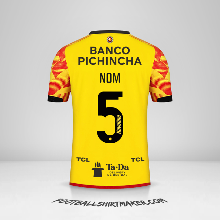 Maillot Barcelona SC 2024 -  nom - 5