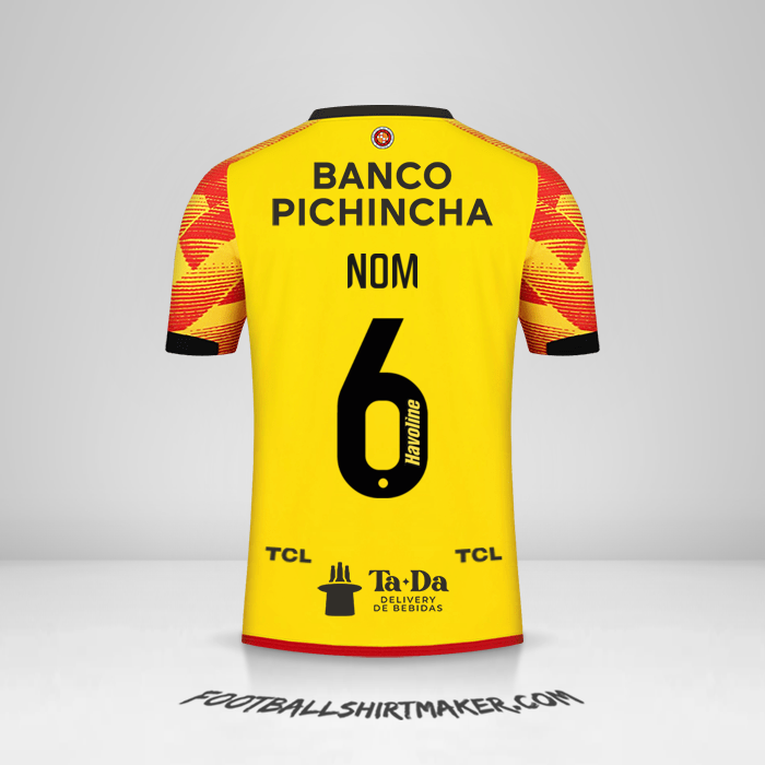 Maillot Barcelona SC 2024 -  nom - 6