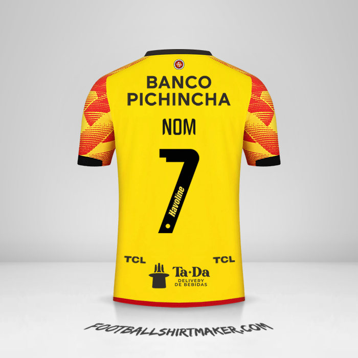 Maillot Barcelona SC 2024 -  nom - 7