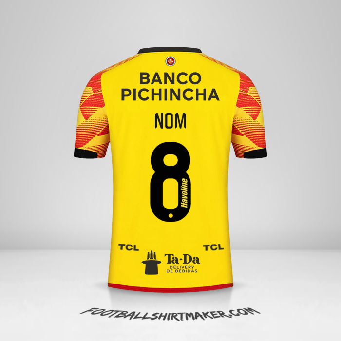 Maillot Barcelona SC 2024 -  nom - 8