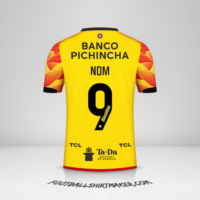 Maillot Barcelona SC 2024 -  nom - 9
