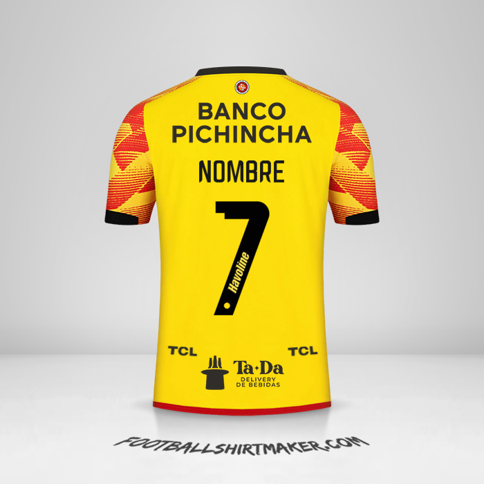 Camiseta Barcelona SC 2024 -  nombre - 7