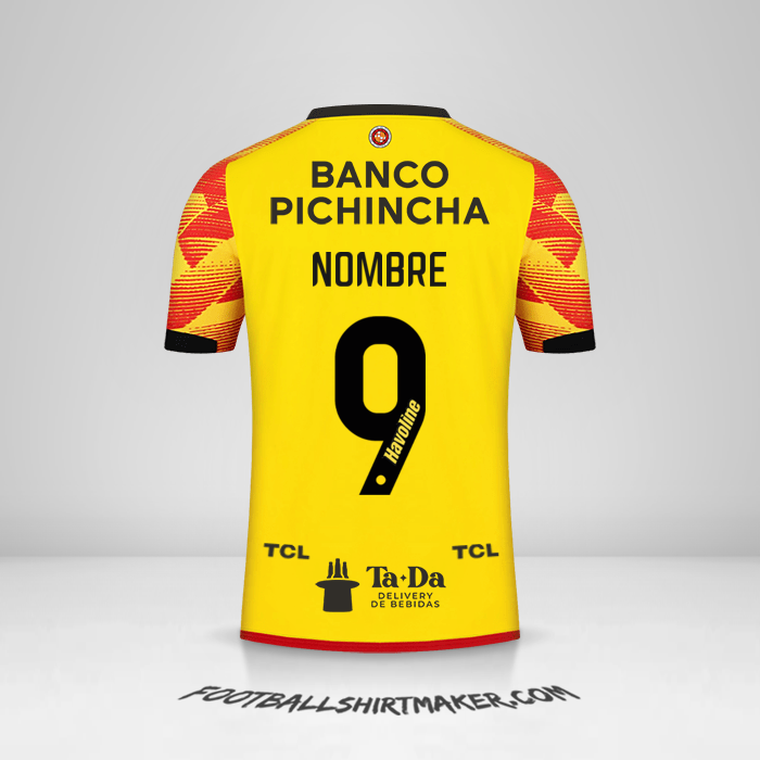 Jersey Barcelona SC 2024 -  nombre - 9