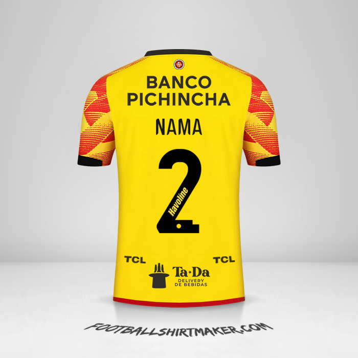 Jersey Barcelona SC 2024 -  nama - 2
